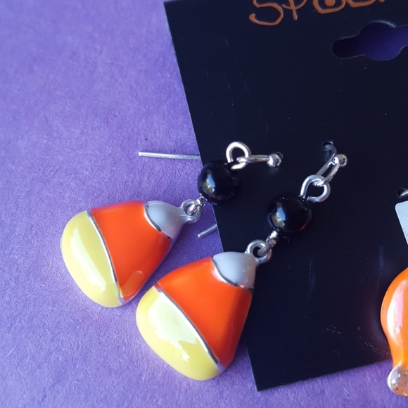 3pc Spookie Halloween Earrings New - Picture 4 of 6